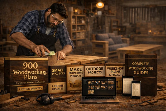 WoodMaster 900 – Professional Woodworking Plans Pack